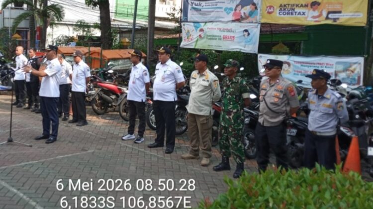 Rabu Tertib Johar Baru, PKL dan Parkir Liar Ditata Demi Kembalikan Fungsi Trotoar untuk Pejalan Kaki