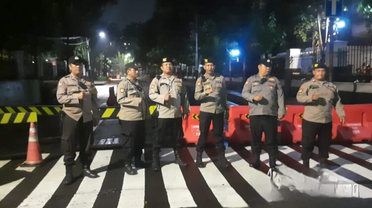 Pengamanan Rumah Pejabat di Jalan Diponegoro Ditingkatkan, Patroli Cipkon Menteng Siaga Malam Hari