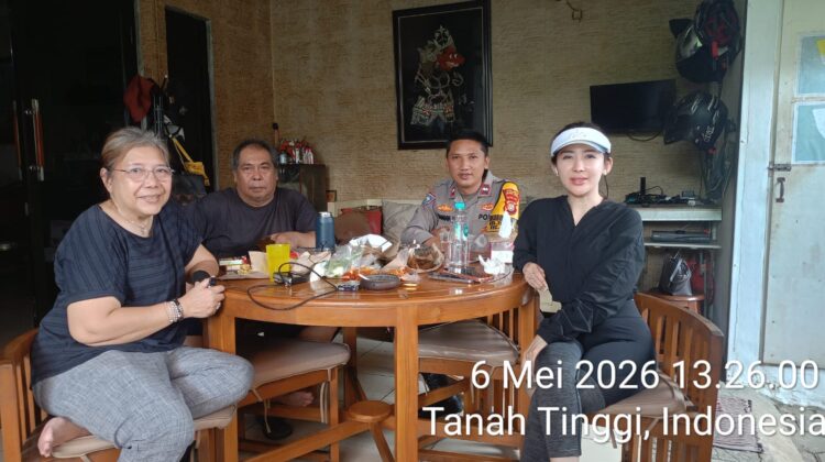 Sambang Humanis di Tanah Tinggi, Polisi Ajak Warga RT 10 RW 05 Perkuat Kewaspadaan dan Hindari Main Hakim Sendiri