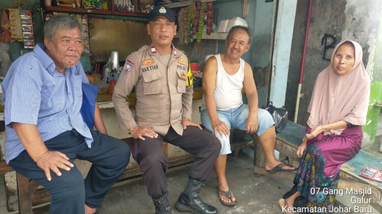 Ngopi Bareng Warga, Polisi Sisipkan Pesan Kamtibmas dan Perkuat Cooling System di Galur