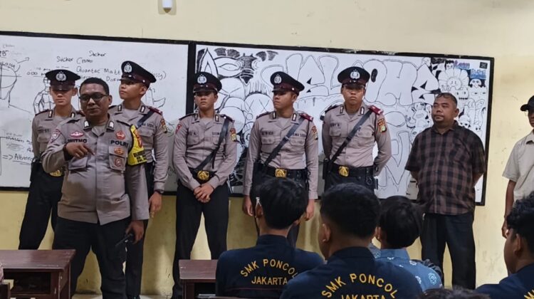 Melalui Latja Fungsi Binmas, Siswa Polri Edukasi Pelajar Cegah Kenakalan Remaja