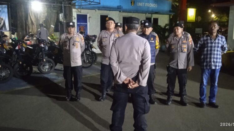 Siaga Malam di Menteng, Apel Patroli Cipkon Diperkuat Tekan Gangguan Kamtibmas