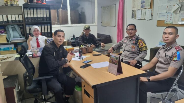 Bhabinkamtibmas Karet Tengsin Sambangi Security Apartemen Sudirman Park, Perkuat Cooling System dan Keamanan Lingkungan