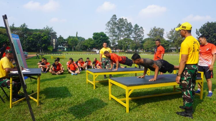 Personil Kodim 0510/Tigaraksa Tes Kesamaptaan Jasmani Periodik Dan UKP 2026
