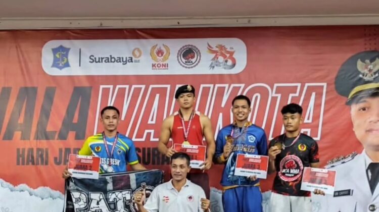 Prajurit Yonif 503 Kostrad Raih Prestasi Gemilang di Kejuaraan IBCA MMA Surabaya