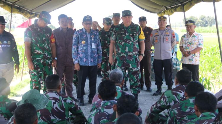 Brigjen TNI Frengki Tinjau Langsung Progres TMMD Reguler ke-128 di Pati