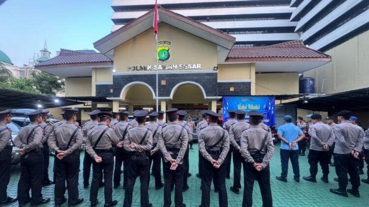 Apel Plepasan Siswa SPN Lido, Oleh Polsek Sawah Besar Tekankan Disiplin dan Jaga Nama Baik Institusi