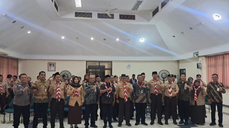 Pelantikan Mabiran dan Kwartir Ranting Sawah Besar, Kapolsubsektor Berikan Dukungan dan Motivasi Kepada Generasi Pramuka