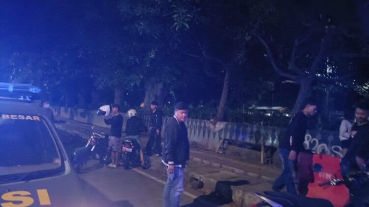 Tindak Lanjut Aduan Melalui 110″ Polisi Bubarkan Balap Liar di Jalan Gunung Sahari Raya Sawah Besar