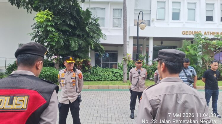 Apel Pelayanan dan Pengamanan Aksi Unjuk Rasa di Kantor BPOM Berlangsung Humanis dan Kondusif