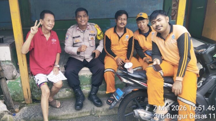 Bersama Ketua RT dan PPSU, Polri Bangun Lingkungan Aman dan Penuh Kebersamaan