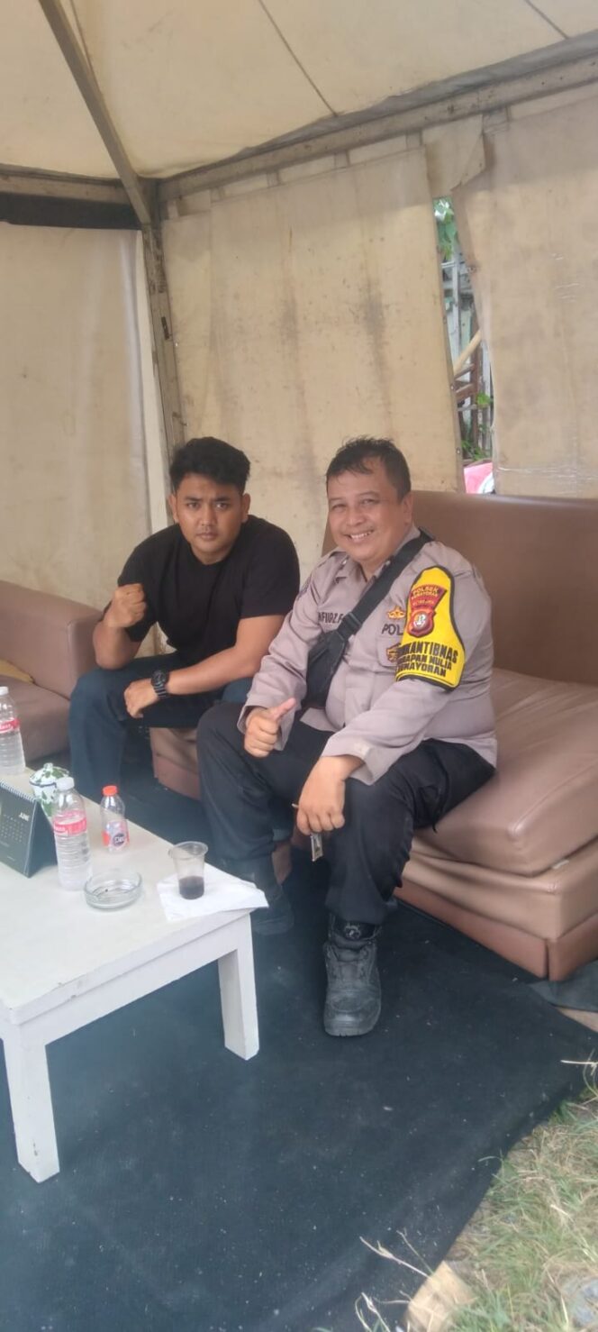 
					Bhabinkamtibmas Harapan Mulia Dekat dengan Warga, Kamtibmas Kondusif Semakin Terjaga