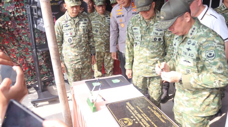 Pangdam Jaya Resmikan Jembatan Garuda dan Program Gentengisasi di Sunter Agung
