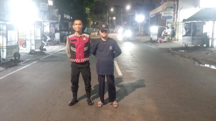 Polsek Senen Intensifkan Patroli Dini Hari Antisipasi Tawuran dan Kejahatan Jalanan