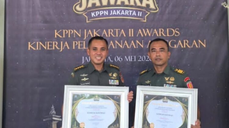 Komlek Kostrad Raih Dua Penghargaan Bergengsi di KPPN Jakarta II Awards 2025