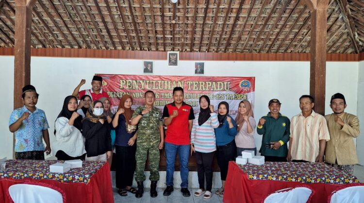 Penyuluhan Penggemukan Sapi dan Pemanfaatan Kotoran Sapi, TMMD 128 Tingkatkan Wawasan Warga