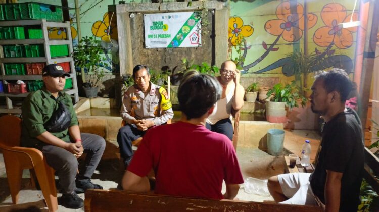 Giat Patroli dan Sambang Ke Balai Warga Tekankan Kamtibmas 