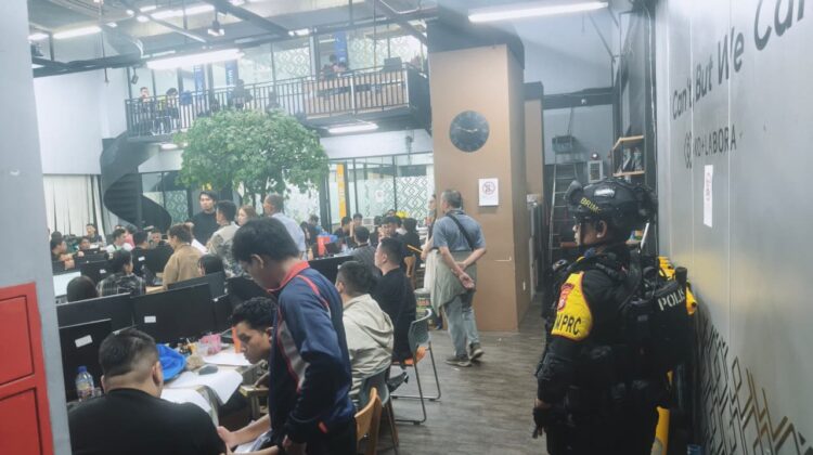 Brimob Polda Metro Jaya Turut Diturunkan dalam Pengamanan Operasi Penindakan Jaringan Judi Online Internasional