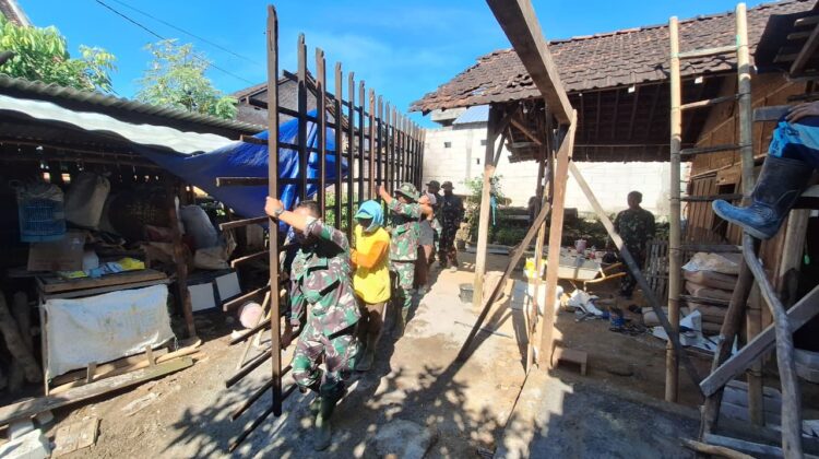Ungkapan Bu Sarmini di Balik Pembangunan Rumah TMMD di Desa Godo