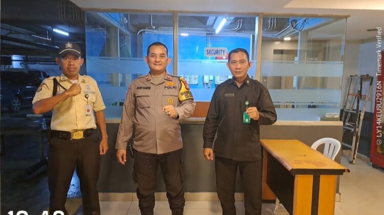Bhabinkamtibmas Menteng Sambangi Hotel Ibis Budget, Perkuat Pengamanan dan Pengawasan Tamu