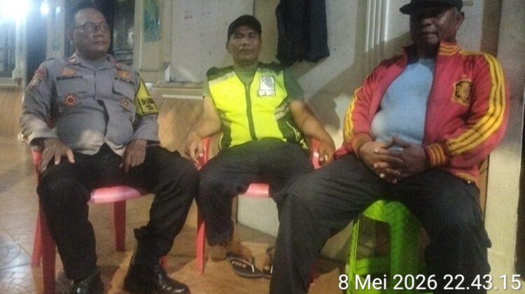 Lampu Poskamling Tetap Menyala, Polisi dan Warga RW 07 Bersatu Jaga Johar Baru Tetap Aman