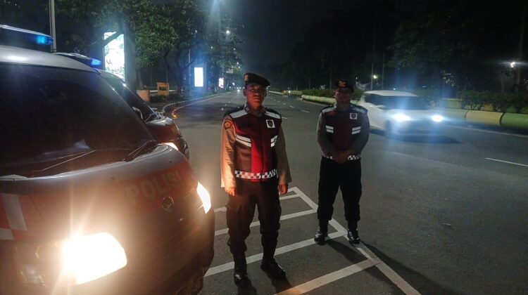 Patroli Subuh Polsek Kemayoran, Wujud Kehadiran Polri Menjaga Keamanan Warga Sejak Dini Hari