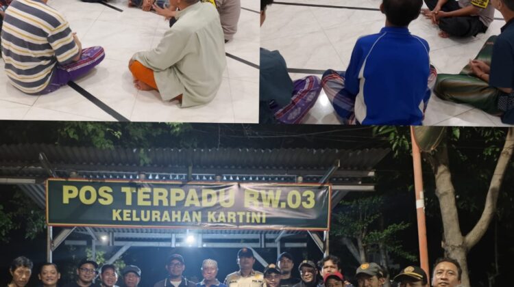 Dukungan Penuh Polsek Sawah Besar Di Pos Terpadu RW. 03 Jl. Kartini Raya untuk Cegah Tawuran dan Kejahatan Jalanan