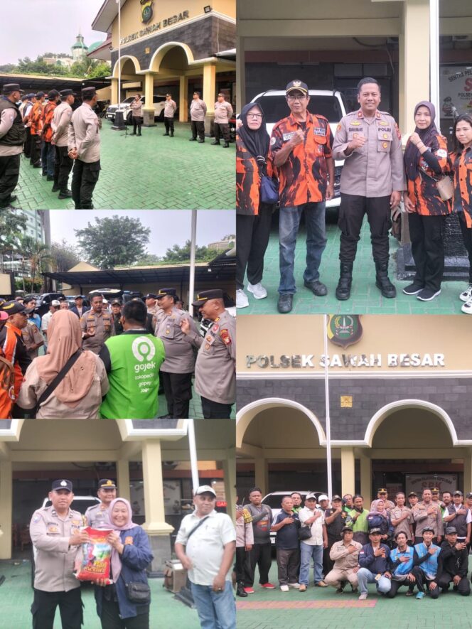 
					Kapolsek Sawah Besar Pimpin Apel Sabuk Kamtibmas” Jakarta Kuat Aman Bersama Polri Dan Potensi Masyarakat