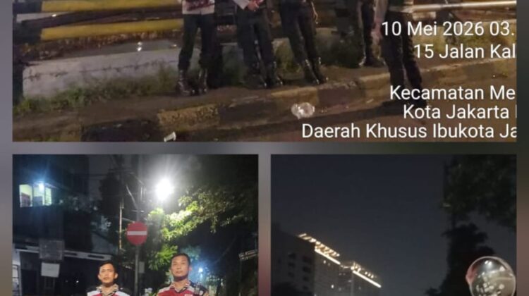 Polsek Senen Intensifkan Patroli dan Ploting Personel Antisipasi Tawuran dan Kejahatan Jalanan