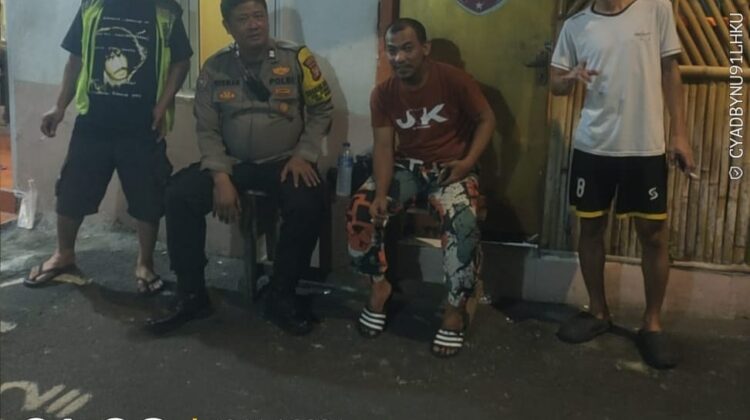 Bhabinkamtibmas Kebon Sirih Intensifkan Sambang Satkamling Demi Cegah Tawuran dan Kejahatan
