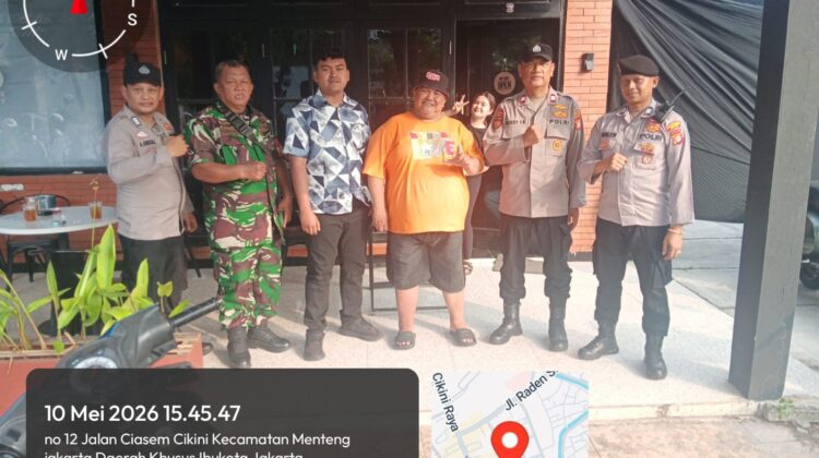 Pengamanan Ketat Nobar Persija vs Persib di Cafe Tjikko Cikini Berjalan Kondusif