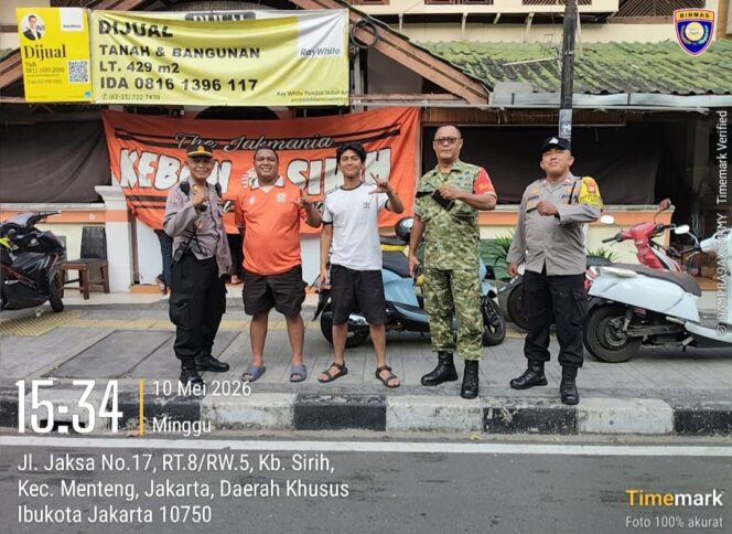 
					Sinergi Tiga Pilar Amankan Nobar Persija vs Persib di Memories Cafe Menteng