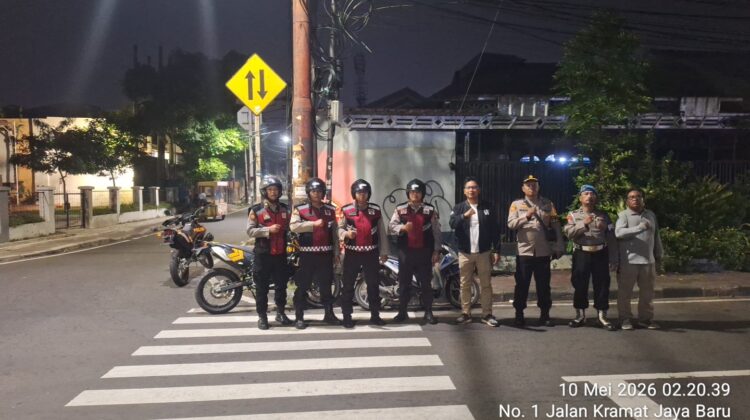 Malam Libur, Polsek Johar Baru Intensifkan Patroli Cipta Kondisi Antisipasi Guantibmas