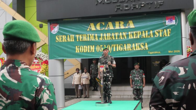 Kodim 0510/Tigaraksa Gelar Sertijab Kasdim, Perkuat Sinergi TNI