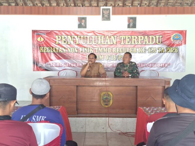 
					Sosialisasi B2SA Warnai TMMD Reguler ke-128 Kodim Pati, Warga Desa Godo Antusias Ikuti Penyuluhan Pangan Sehat