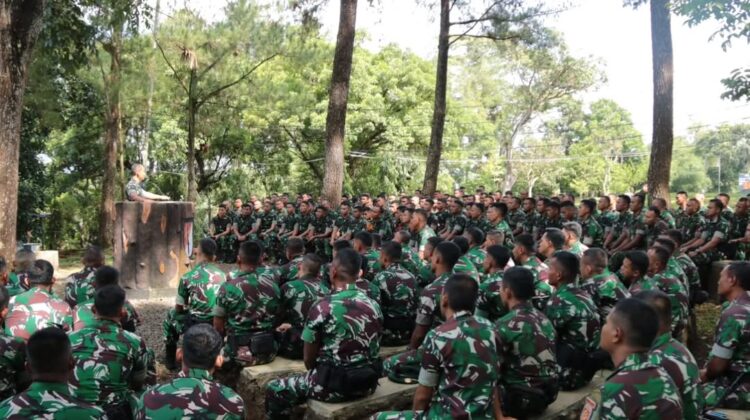Danyonif 323 Kostrad Tekankan Profesionalisme dan Disiplin Prajurit