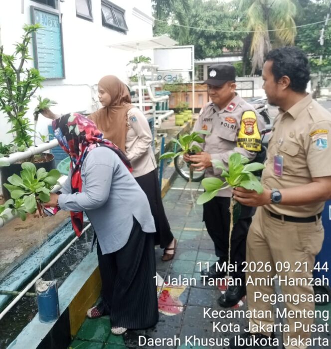
					Panen Pokcoy 15 Kg di Pegangsaan, Sinergi Polri dan Warga Perkuat Ketahanan Pangan