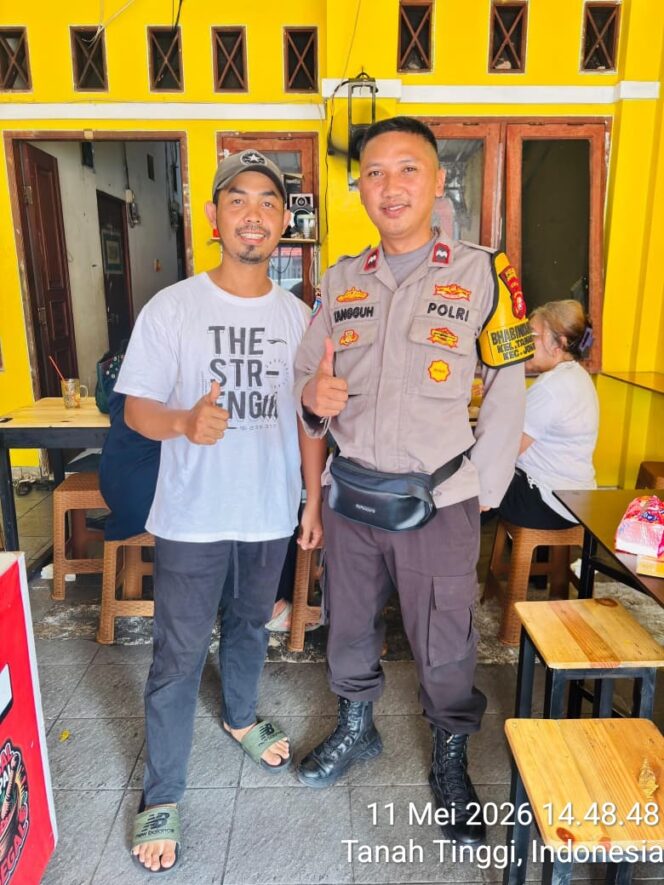 
					Warung Aman, Lingkungan Nyaman! Polisi Sambangi Pelaku Usaha Tanah Tinggi Perkuat Sinergi Kamtibmas