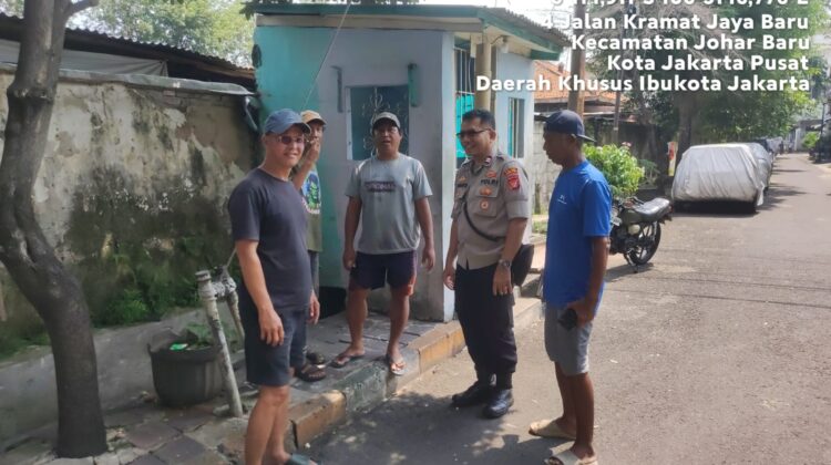 Guyub Jaga Kampung! Polisi Sambang Warga Johar Baru Perkuat Antisipasi Tawuran