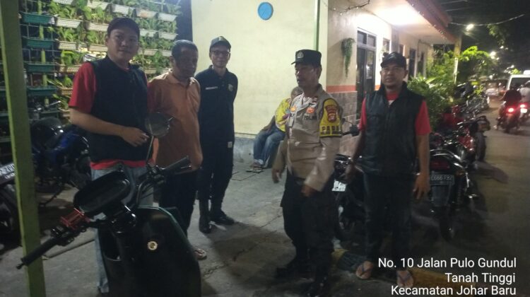 Respon Cepat Laporan 110, Polsek Johar Baru Bergerak Bubarkan Tawuran dan Amankan Motor Warga