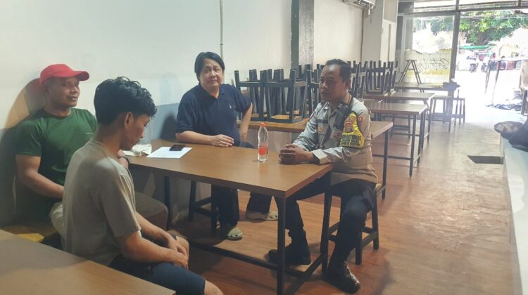 Kecepatan Respon Bhabinkamtibmas Pasar Baru” Hadir Cegah Potensi Gangguan Kamtibmas di Kawasan Usaha Warga