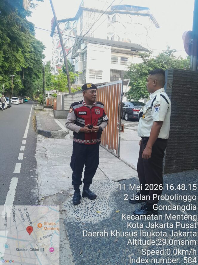 
					Patmor Menteng Perkuat Pengawasan, Sambangi Security di Jalan Probolinggo Menteng