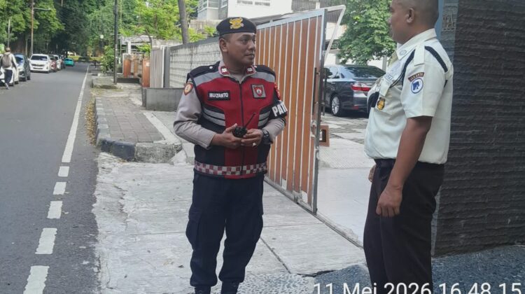 Patmor Menteng Perkuat Pengawasan, Sambangi Security di Jalan Probolinggo Menteng
