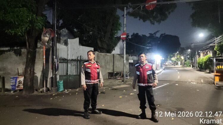 Polisi Siaga Jelang Pagi, Polsek Senen Ploting Personel Antisipasi Tawuran dan Kejahatan Jalanan