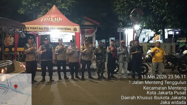 Patroli Perbatasan Menteng–Tenggulun, Patroli Cipkon Menteng Tingkatkan Pengamanan Wilayah Malam Hari