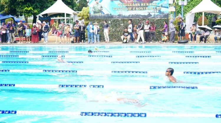 Kejuaraan Renang Pangdivif 2 Kostrad 2026 Resmi Ditutup