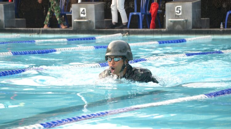 Prajurit Yonif 502 Kostrad Turut Semarakkan HUT ke-65 Divif 2 Kostrad