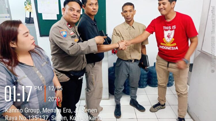 Bhabinkamtibmas Mediasi Perselisihan Driver Expert dan PT KANMO di Menara Era Senen