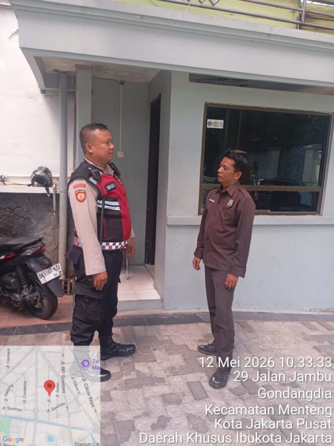 
					Personel Patmor Menteng Intensifkan Patroli Dialogis, Imbau Security Tingkatkan Kewaspadaan