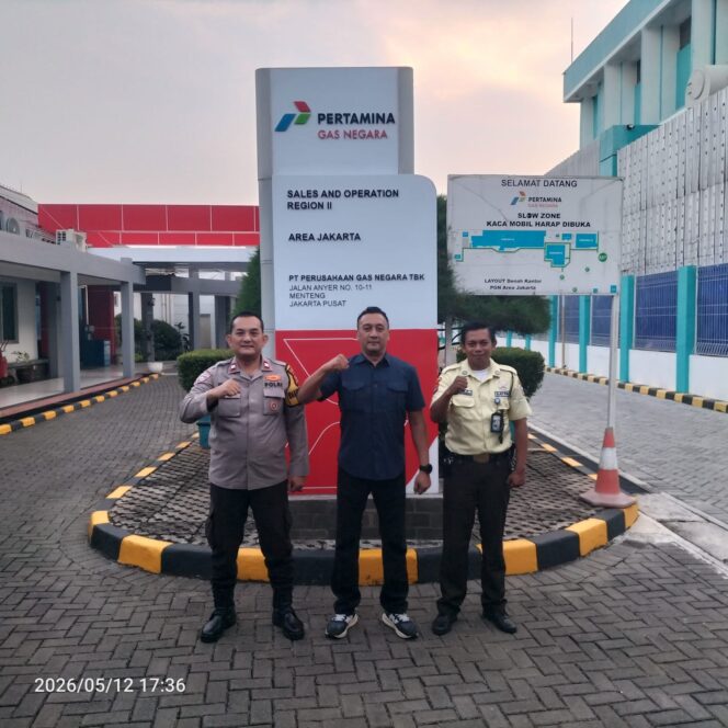 
					Bhabinkamtibmas Menteng Sambangi Kantor PGN, Perkuat Pengawasan Keamanan Perkantoran